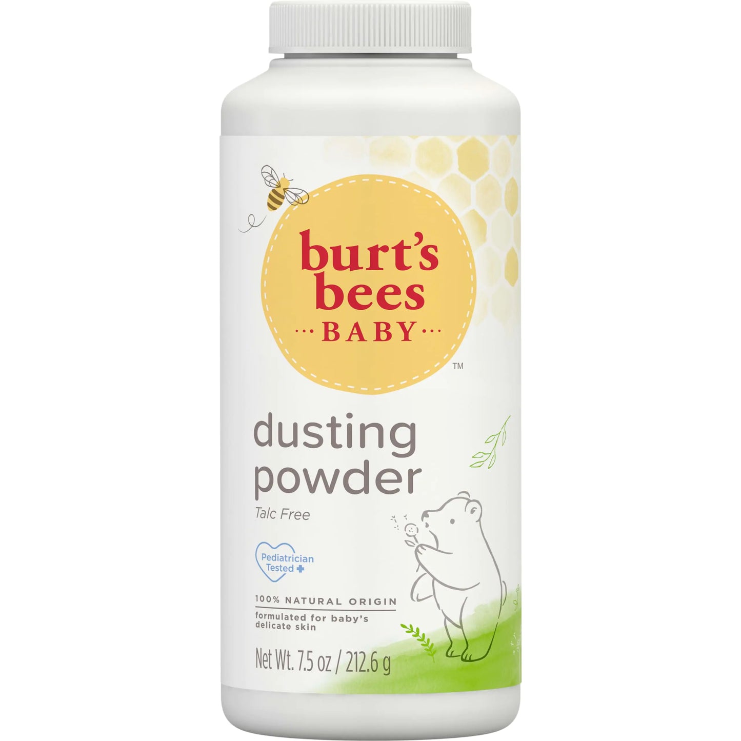 Burt's Bees Baby Dusting Powder, 100% Natural Origin, Talc-Free, Pediatrician Tested, 7.5 Ounces, Pack May Very 1.41 Pound (Pack of 1)