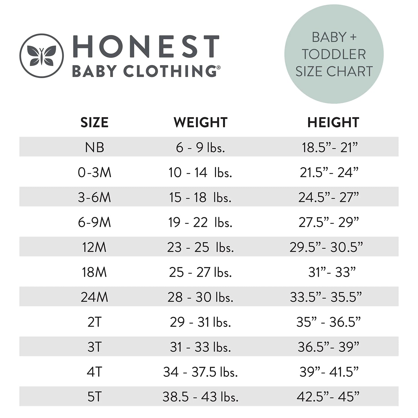 HonestBaby Multipack Short Sleeve T-Shirt Tee 100% Organic Cotton Infant Baby, Toddler, Little Kids Boys, Girls, Unisex 2T 10-pack Rainbow Boy